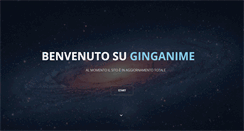 Desktop Screenshot of ginganime.com